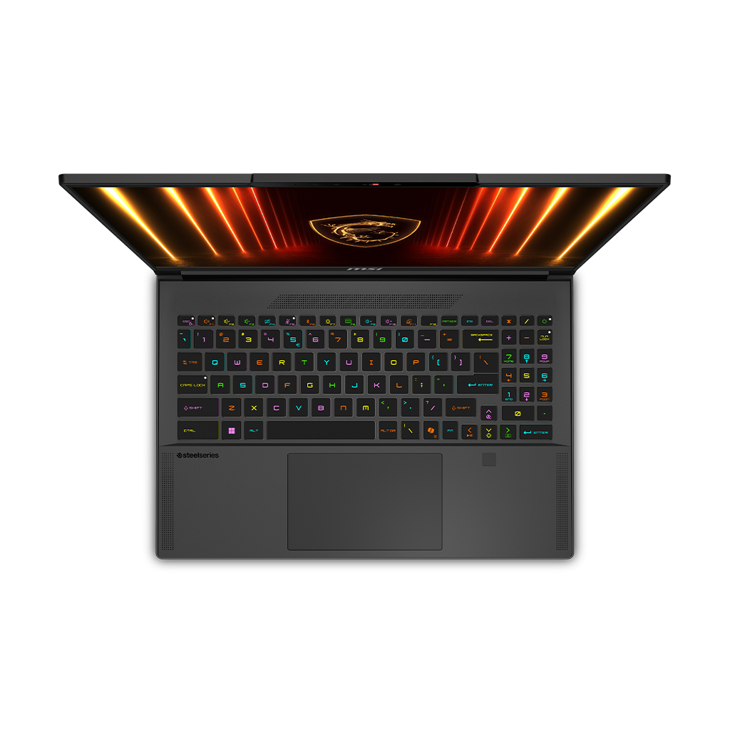 MSI Stealth A16 AI+ Gaming Laptop A3XWIG-076US, 16" QHD+ 240Hz Display, AMD Ryzen AI 9 HX 370, 32GB RAM, 2TB SSD, GeForce RTX 5080 16GB GPU, English Keyboard, Win 11 Pro, Black