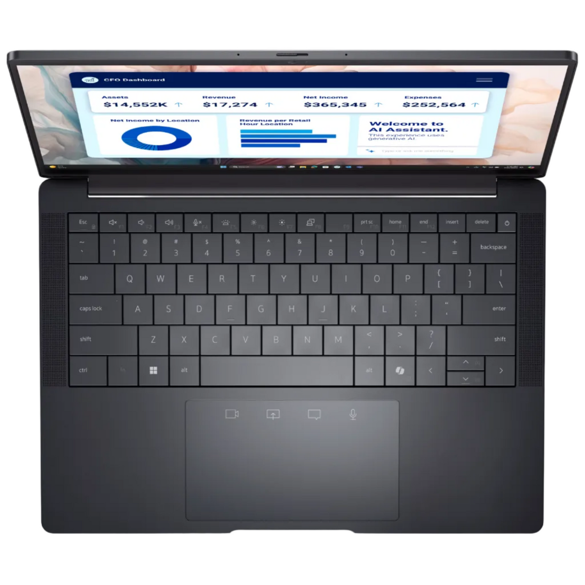 Dell Pro 13 Premium PA13250 Laptop, 13.3" QHD+ IPS Touch Display, Intel Core Ultra 7 266V, 32GB RAM, 512GB SSD, Intel Arc 140V GPU, English Keyboard, Win11Pro