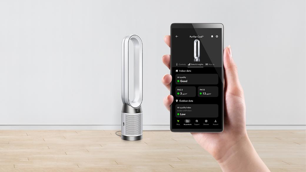 Dyson Purifier Cool™ Air Purifier PC1 (White/White) TP11