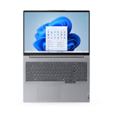 Lenovo ThinkBook 16 G7 IML Laptop, 16" WUXGA IPS 60Hz Display, Intel Core Ultra 7 155H, 16GB RAM, 512GB SSD, Intel Arc Graphics, English (EU) Keyboard, No OS, Arctic Grey