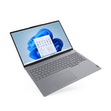 Lenovo ThinkBook 16 G8 IAL Laptop, 16" WUXGA IPS 60Hz Display, Intel Core 7 255H, 16GB RAM, 512GB SSD, Intel Arc 140T Graphics, English (EU) Keyboard, No OS, Arctic Grey