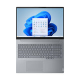 Lenovo ThinkBook 16 G8 IAL Laptop, 16" WUXGA IPS 60Hz Display, Intel Core 7 255H, 16GB RAM, 512GB SSD, Intel Arc 140T Graphics, English (EU) Keyboard, No OS, Arctic Grey