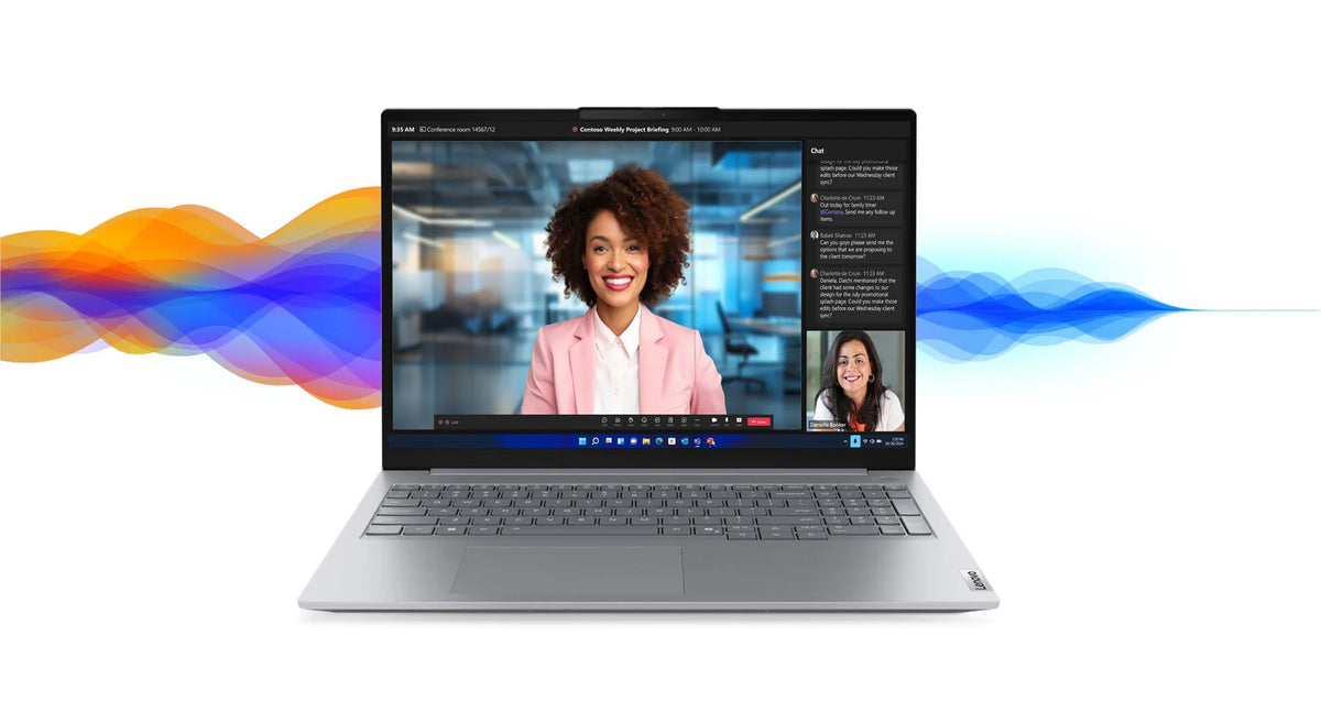 Lenovo ThinkBook 16 G8 IAL Laptop, 16" WUXGA IPS 60Hz Display, Intel Core 7 255H, 16GB RAM, 512GB SSD, Intel Arc 140T Graphics, English (EU) Keyboard, No OS, Arctic Grey