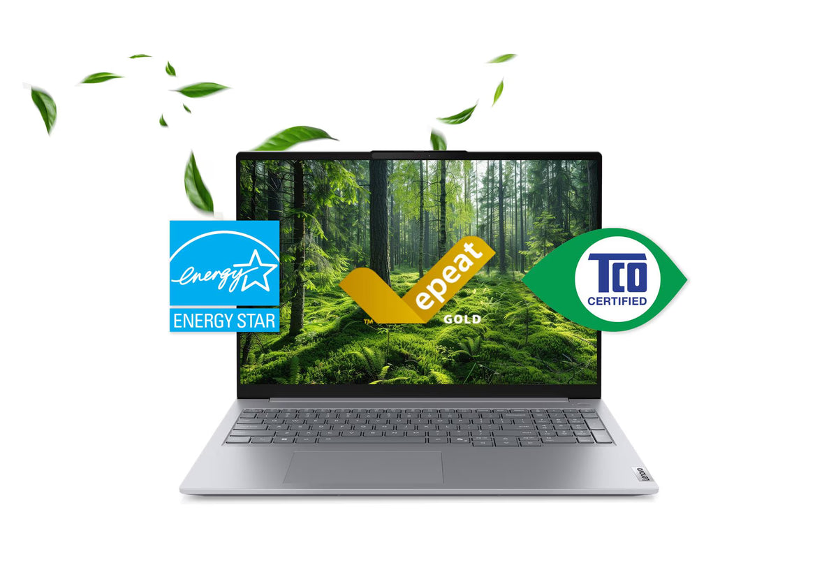 Lenovo ThinkBook 16 G8 IAL Laptop, 16" WUXGA IPS 60Hz Display, Intel Core 7 255H, 16GB RAM, 512GB SSD, Intel Arc 140T Graphics, English (EU) Keyboard, No OS, Arctic Grey