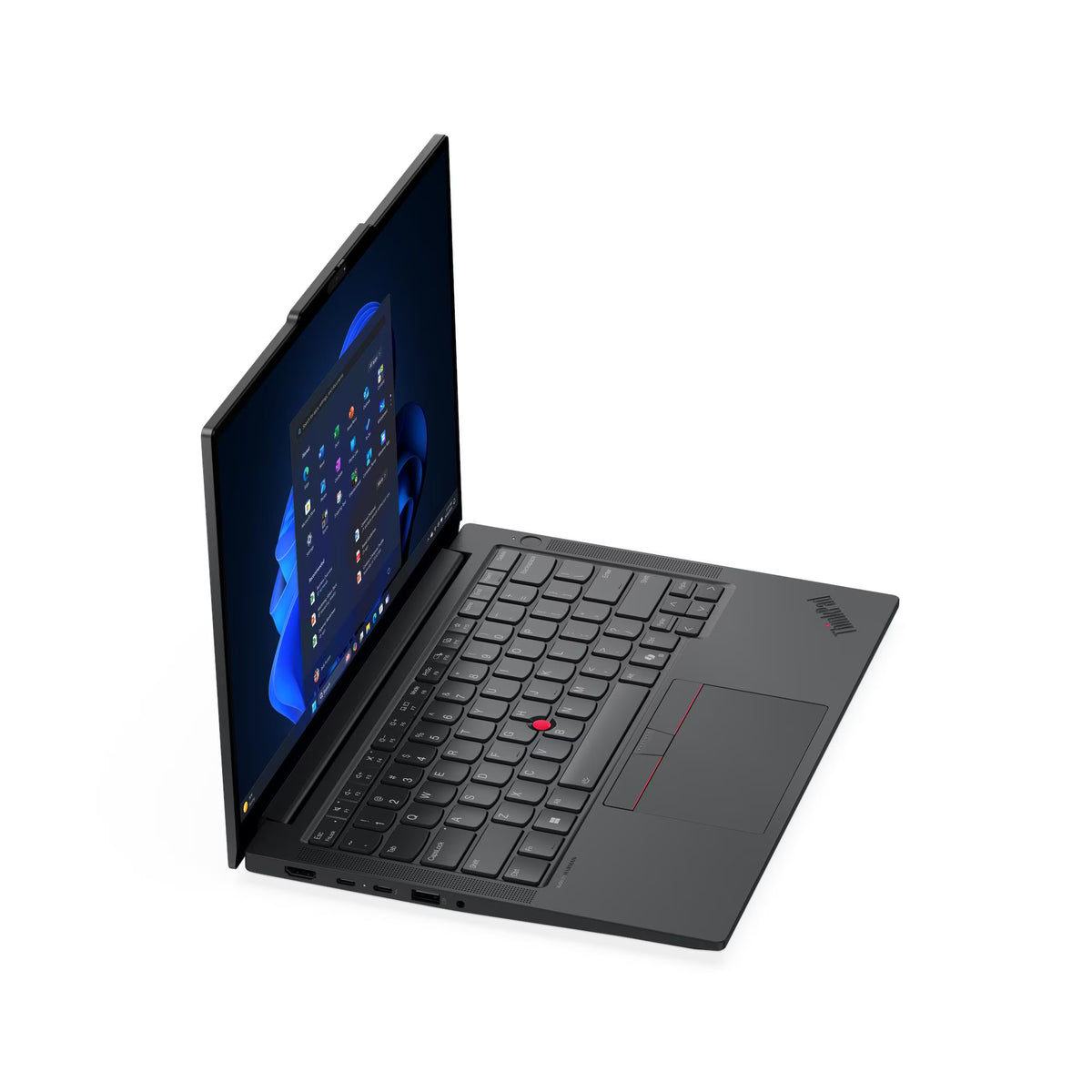 Lenovo ThinkPad E14 Gen 7 Laptop, 14" WUXGA IPS Display, Intel Core Ultra 7 255H Processor, 16GB RAM, 512GB SSD, Intel Arc 140T GPU, English-Arabic Backlit Keyboard, No OS, Black