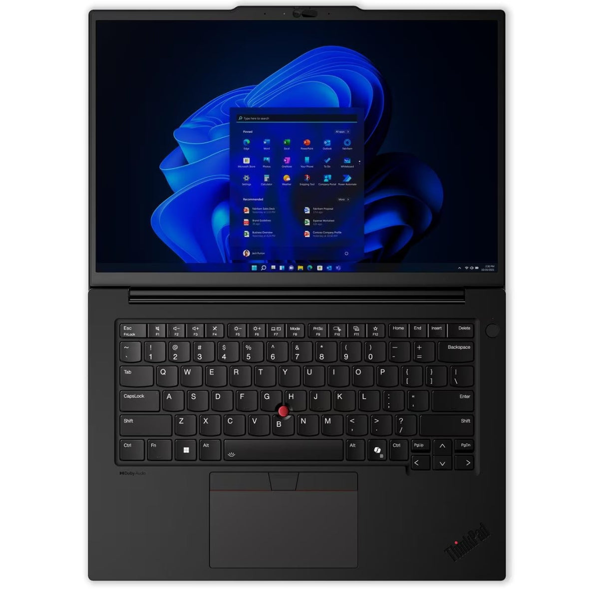 Lenovo ThinkPad P14s Gen 5 Laptop, 14.5" WUXGA IPS Display, Intel Core Ultra 7-155H, 16GB RAM, 512GB SSD, RTX 500 Ada Generation 4GB Laptop GPU, ENG-ARB Backlit K/B, Win 11 Pro, Black