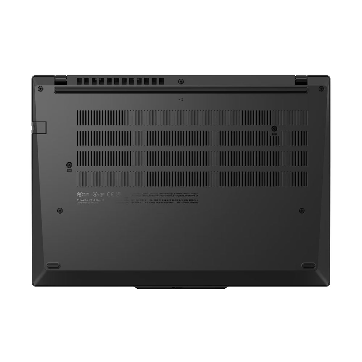 Lenovo ThinkPad T14 Gen 5 Laptop, 14" WUXGA IPS Display, Intel Core Ultra 7 155U, 16GB RAM, 512GB SSD, Integrated Intel Graphics, Backlit ENG-ARB Keyboard, Windows 11 Pro, Black