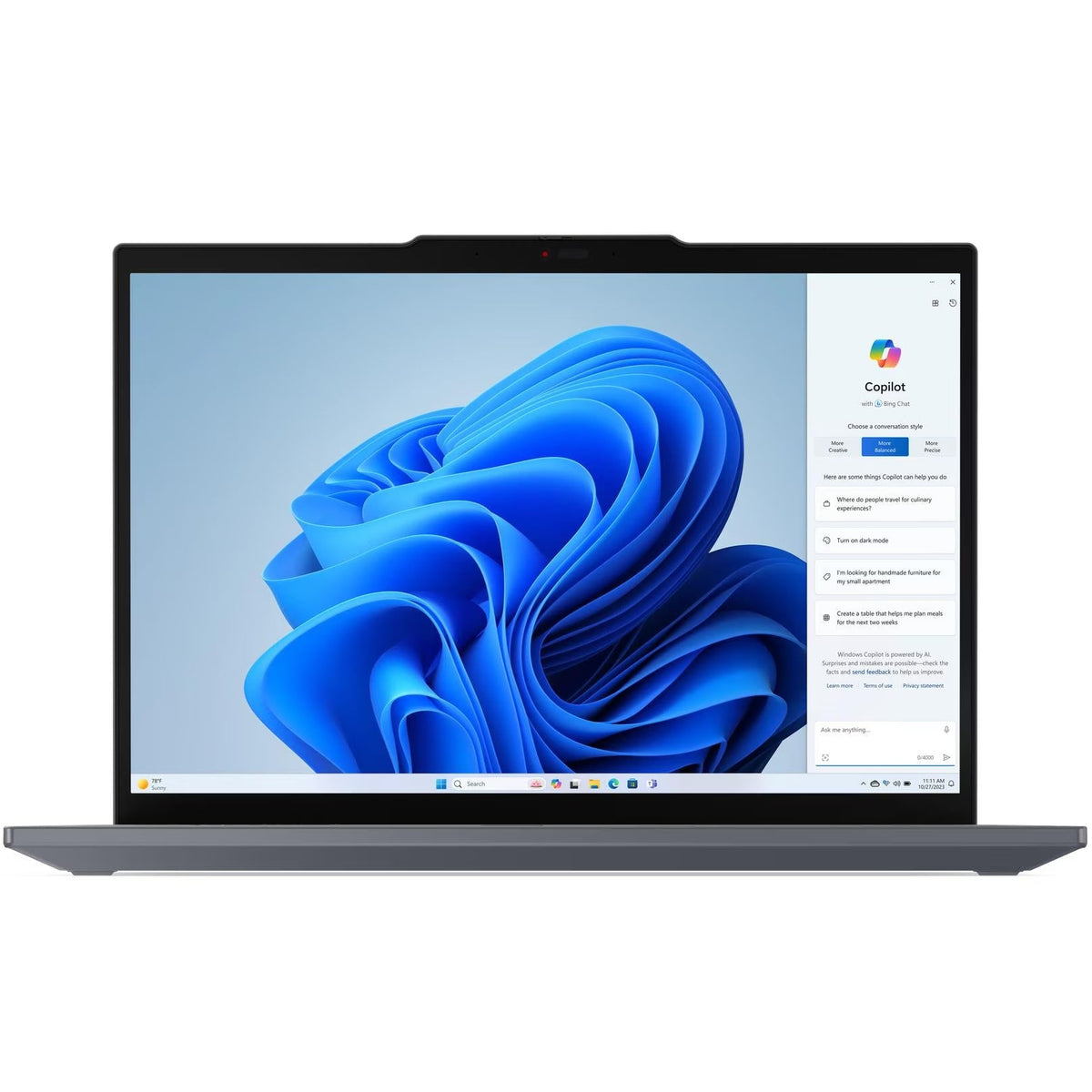 Lenovo ThinkPad T14 Gen 5 Laptop, 14" WUXGA IPS 60Hz Display, Intel Core Ultra 7 155U, 16GB RAM, 512GB SSD, Intel Graphics, English Keyboard, Windows 11 Pro, Grey