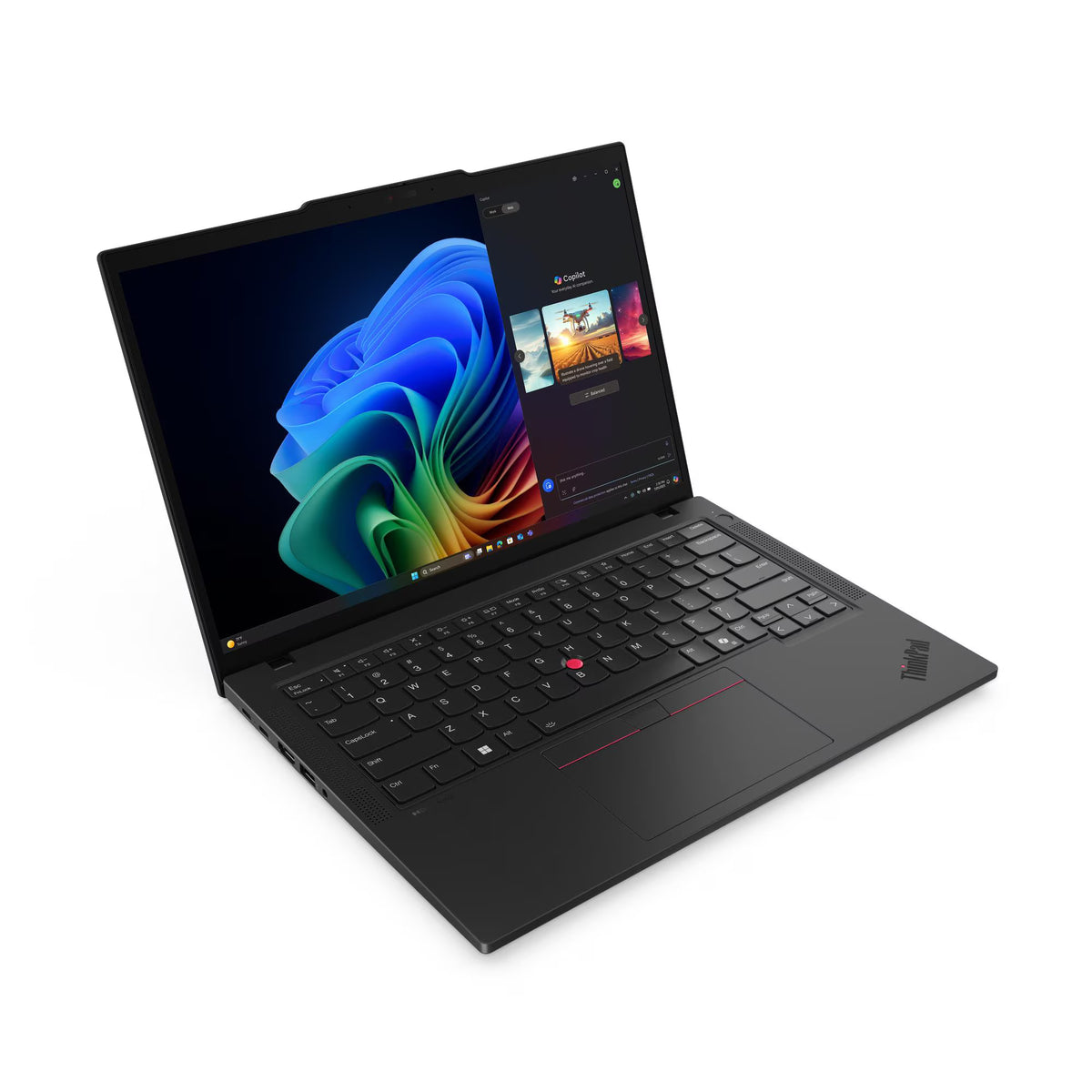 Lenovo ThinkPad T14s Gen 6 Laptop, 14" WUXGA IPS 60Hz Display, Intel Core Ultra 7 255U, 16GB RAM, 1TB SSD, Intel Graphics, English-Arabic K/B, Win11Pro, Eclipse Black