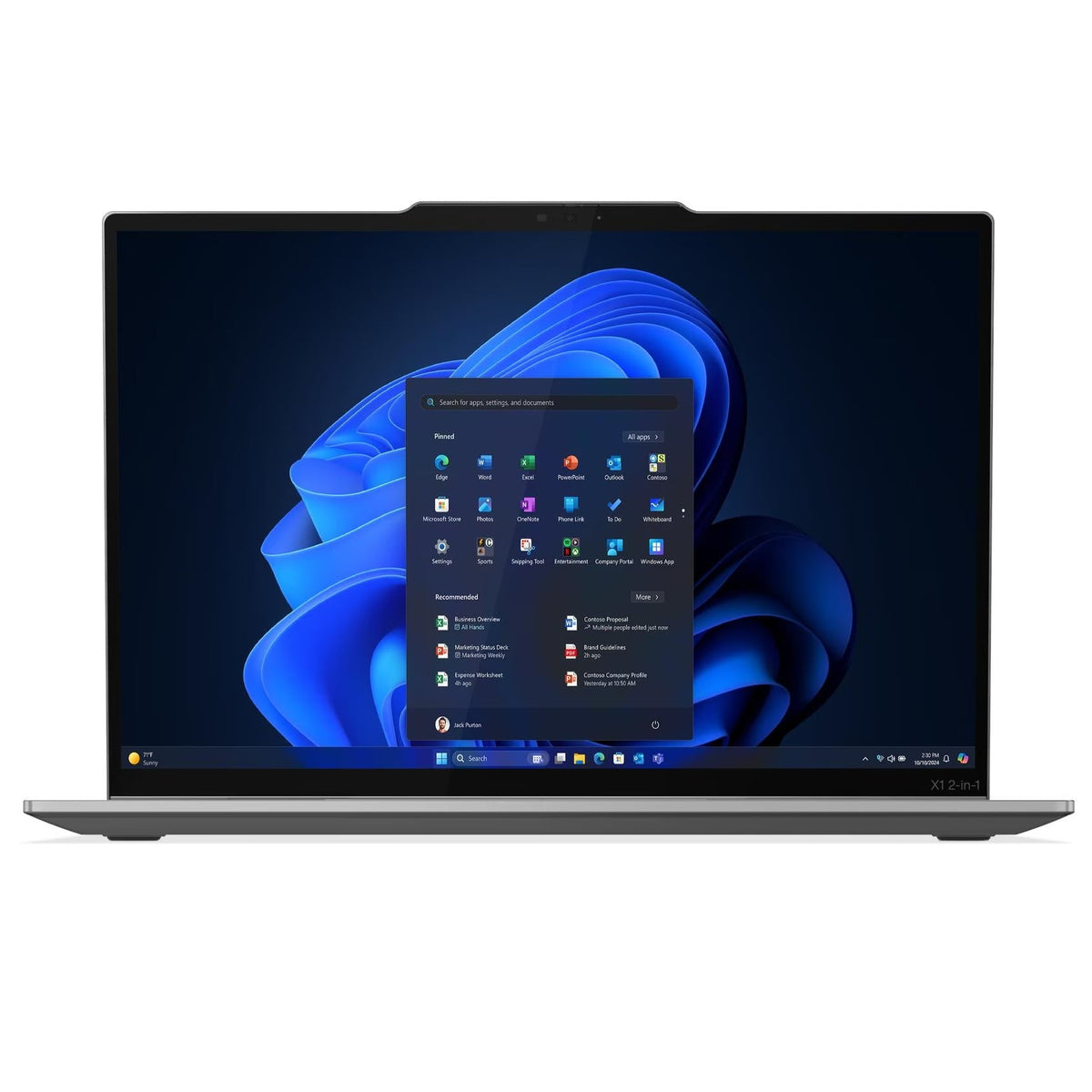Lenovo Yoga 7i 2-in-1 Laptop 16 بوصة Touchscreen Core Ultra 7 1TB SSD 16GB RAM Grey