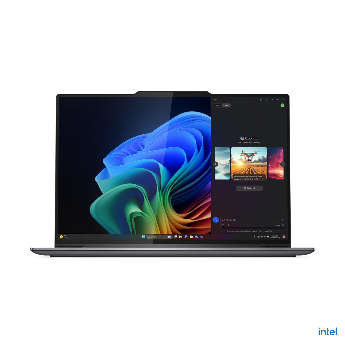 Lenovo ThinkPad X9-14 Gen 1 Laptop, 14" WUXGA OLED 60Hz Display, Intel Core Ultra 7 258V, 32GB RAM, 1TB SSD, Intel Arc Graphics 140V, English-Arabic Keyboard, Windows 11 Pro, Grey