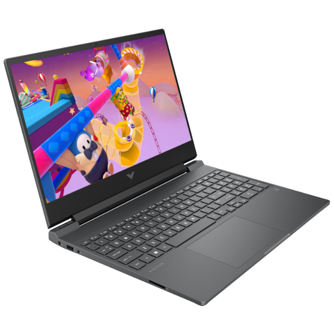 HP Victus Gaming Laptop 15-fb3010ne, Windows 11 Home, 15.6", AMD Ryzen™ 7, 16GB RAM, 512GB SSD, NVIDIA® GeForce RTX™ 3050, FHD, English-Arabic K/B, Mica silver
