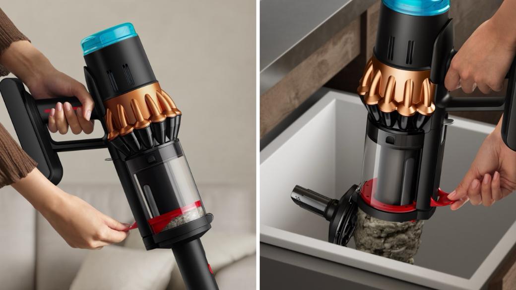 Dyson V16 Piston Animal Submarine™ wet and dry vacuum (Matte black / Copper)