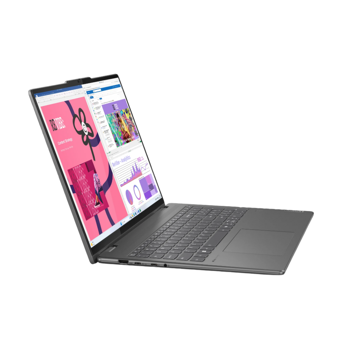 Lenovo Yoga 7i 2-in-1 Laptop 16 بوصة Touchscreen Core Ultra 7 1TB SSD 16GB RAM Grey