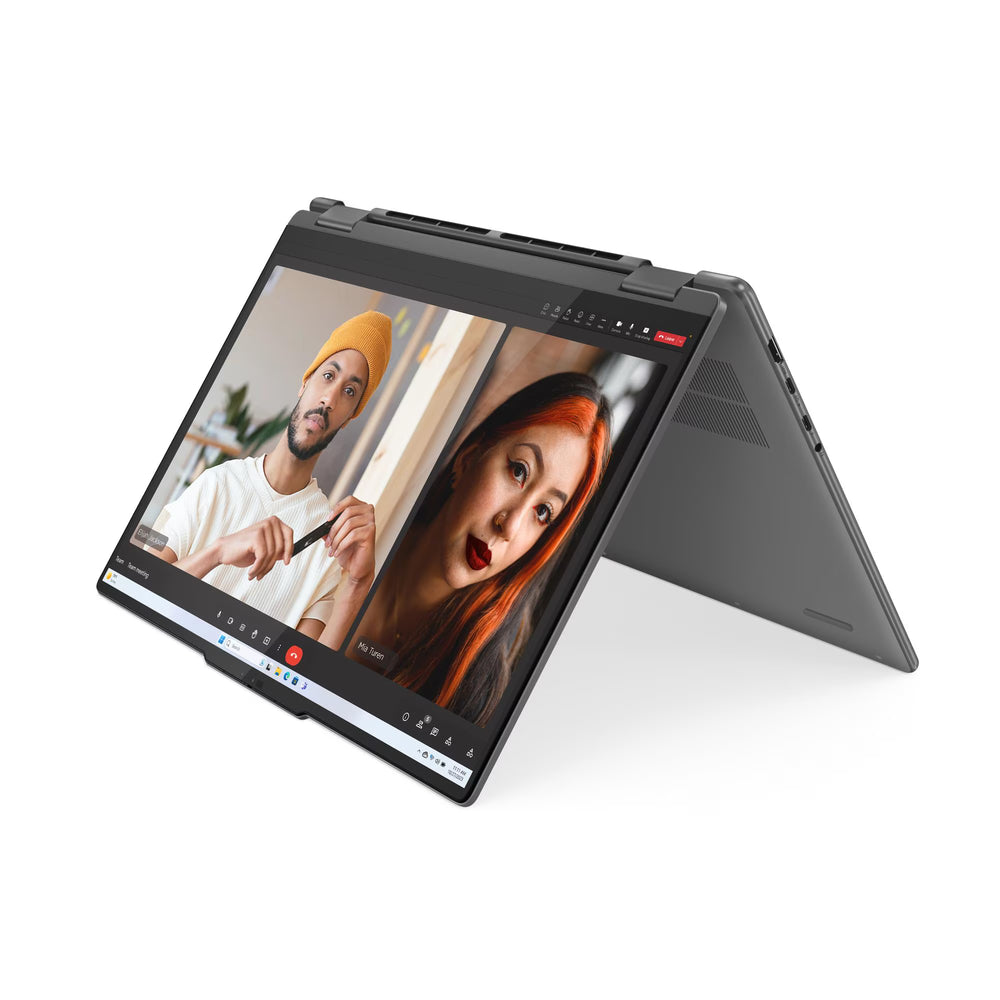 Lenovo Yoga 7 2-in-1 161ML9 Laptop, 16" WUXGA IPS Touchscreen Display, Intel Core Ultra 7 155U, AI Boost, 16GB RAM, 1TB SSD, Backlit K/B, Windows 11 Home, Storm Grey