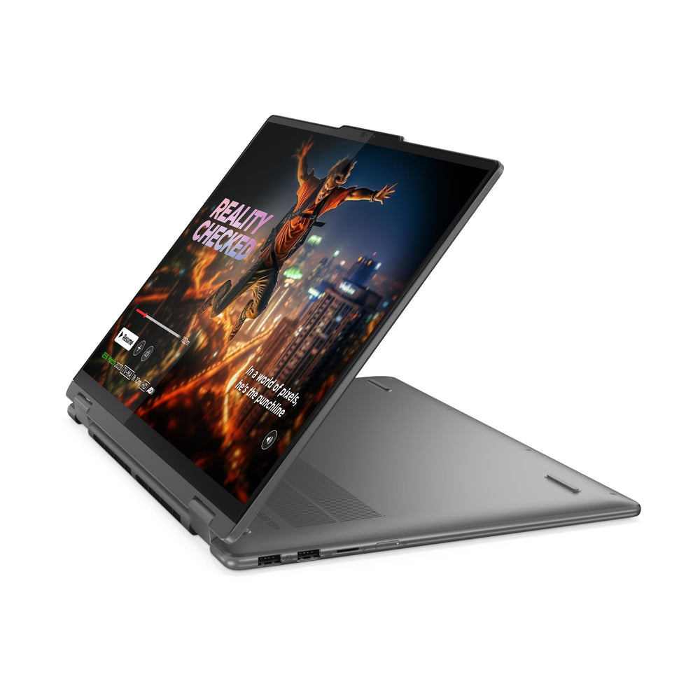 Lenovo Yoga 7 2-in-1 161ML9 Laptop, 16" WUXGA IPS Touchscreen Display, Intel Core Ultra 7 155U, AI Boost, 16GB RAM, 1TB SSD, Backlit K/B, Windows 11 Home, Storm Grey