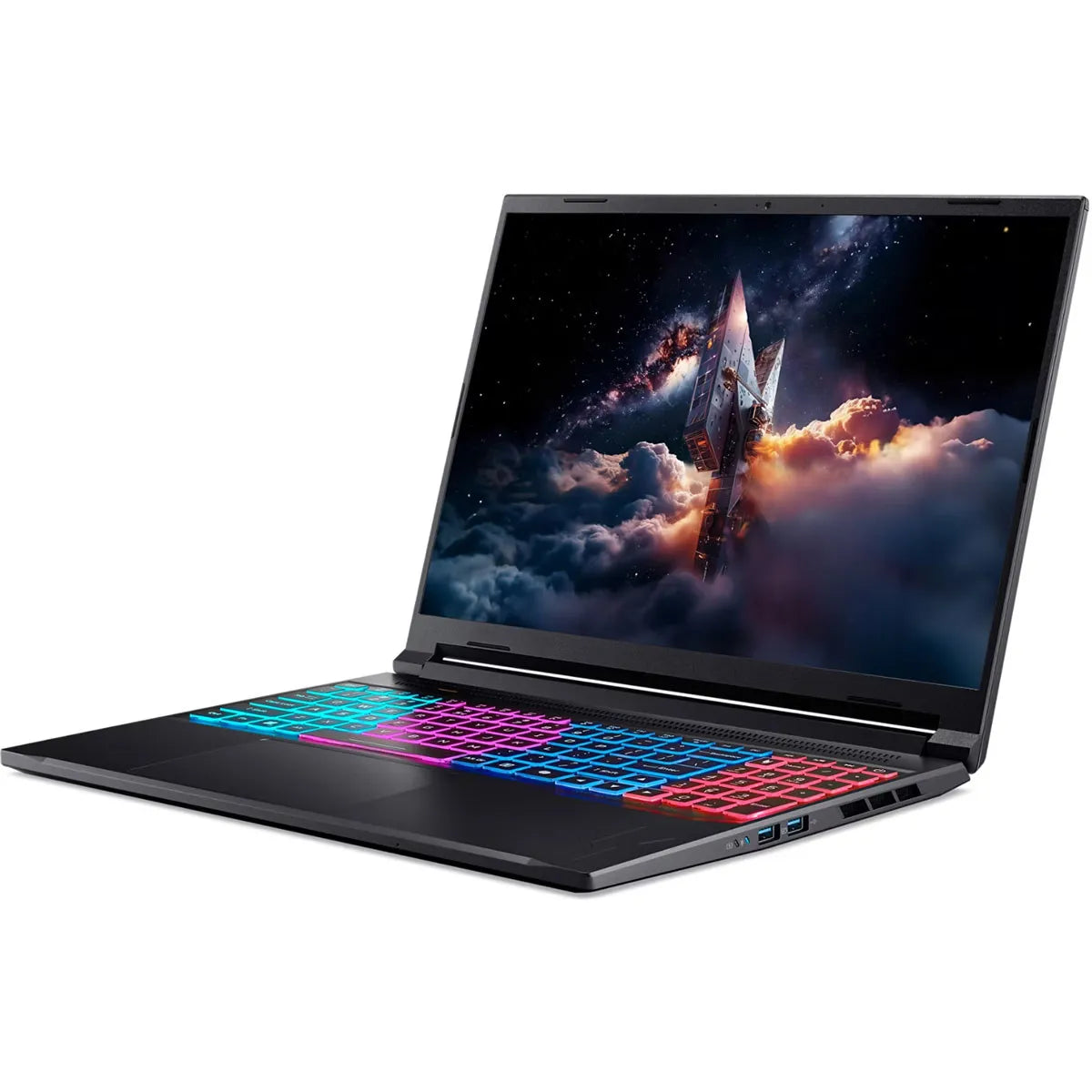 Acer Nitro V 16S AI Laptop, 16" WQXGA IPS 180Hz Display, AMD Ryzen AI 7 260 Processor, 16GB RAM, 512GB SSD, GeForce RTX 5070 8GB GPU, English Keyboard, Windows 11 Home, Black