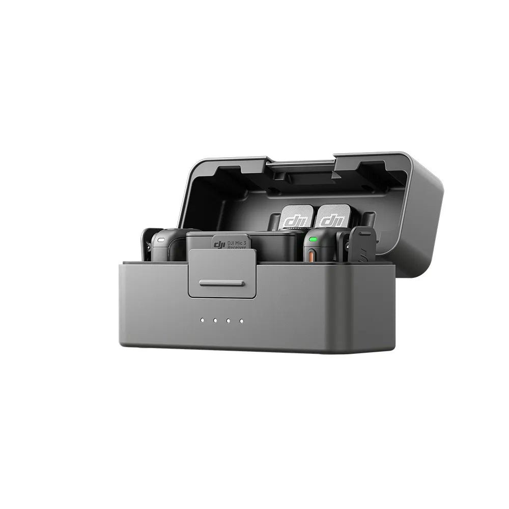 DJI Mic 3 Wireless Microphone Kit (2 TX + 1 RX + Charging Case)