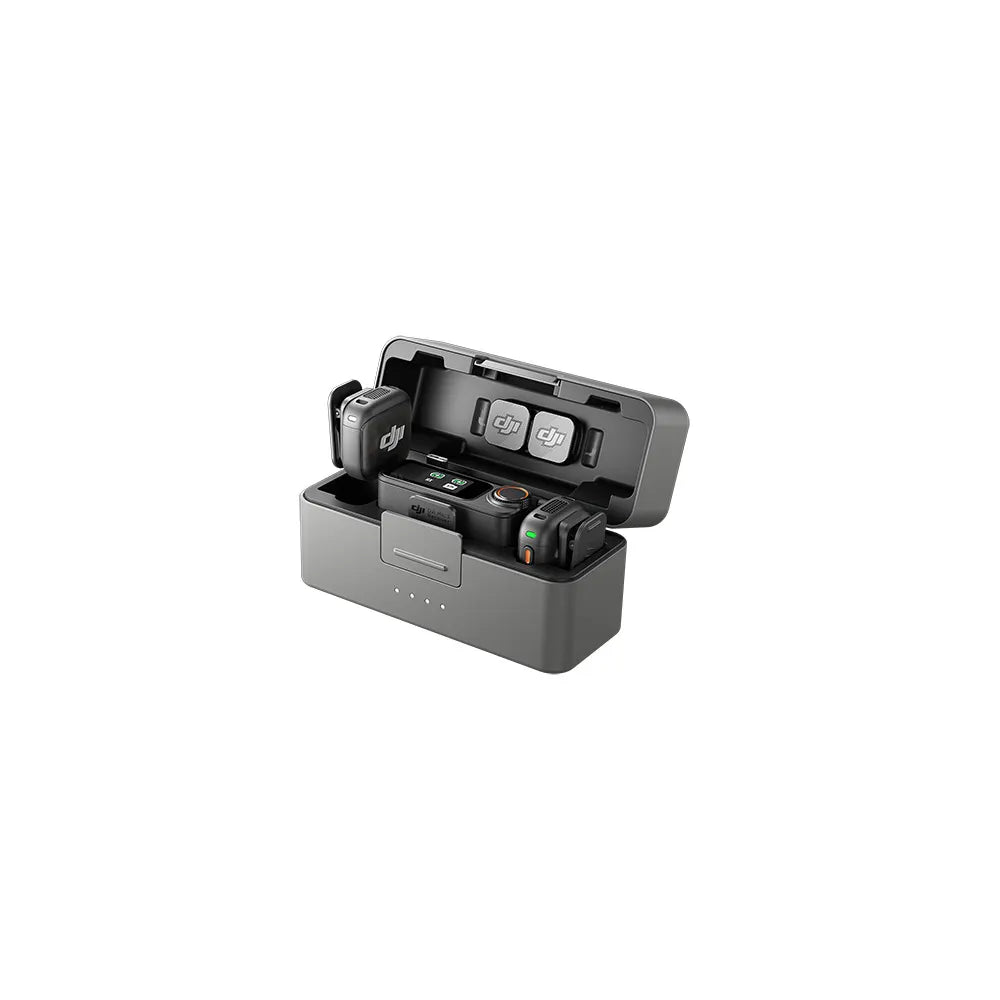 DJI Mic 3 Wireless Microphone Kit (2 TX + 1 RX + Charging Case)