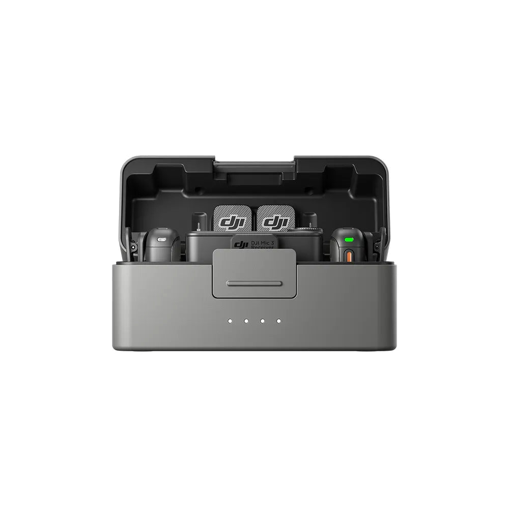 DJI Mic 3 Wireless Microphone Kit (2 TX + 1 RX + Charging Case)