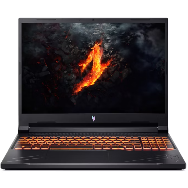 Acer Nitro V 16 Gaming Laptop, 16" WUXGA IPS 165Hz Display, Intel Core i7-14650HX, 16GB RAM, 512GB SSD, GeForce RTX 4050 6GB Graphics, English-Arabic K/B, Win11, Black