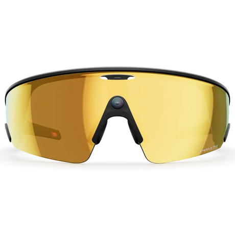 Oakley Meta Vanguard AI Glasses in Black | Prizm 24K, view 3