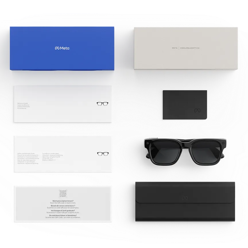 Meta Ray-Ban Display & Neural Band AI Glasses