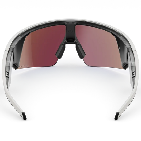 Oakley Meta Vanguard AI Glasses in White | Prizm Sapphire, view 2
