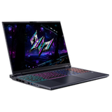 Acer Predator Helios Neo 16 AI Gaming Laptop, 16" OLED 240Hz Display, Intel Core Ultra 9 275HX, 64GB RAM, 2TB SSD, NVIDIA GeForce RTX 5070 Ti 12GB, ENG K/B, Win11, Black