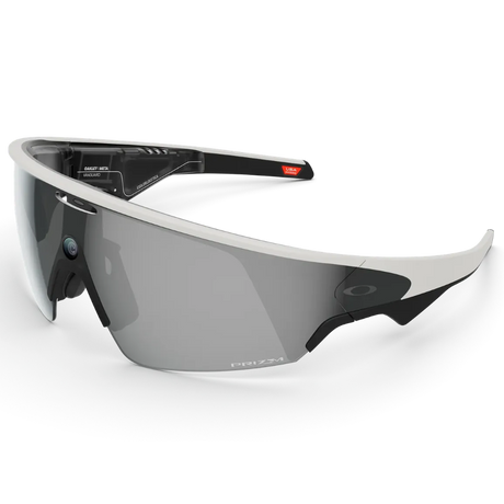 Oakley Meta Vanguard AI Glasses in White | Prizm Black