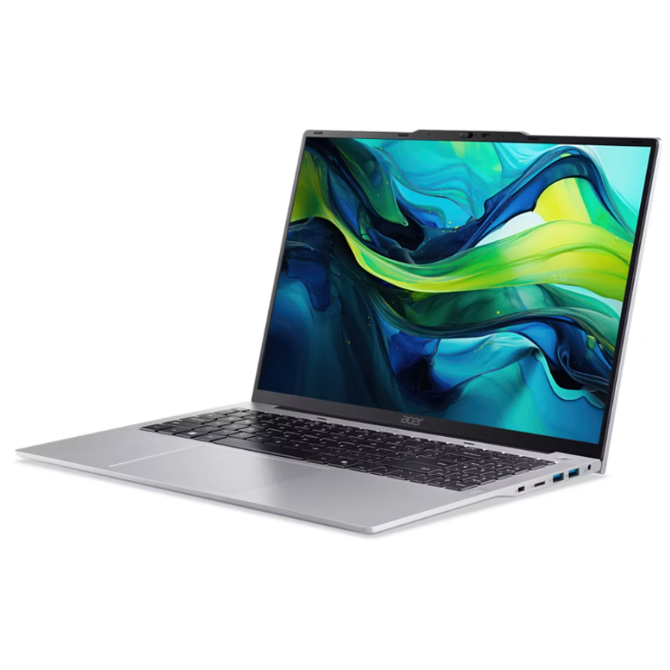 Acer Aspire Lite, Intel Core i3-1305U, 8GB/256GB, UHD Graphics 16 Inch,No OS, English Keyboard, Silver