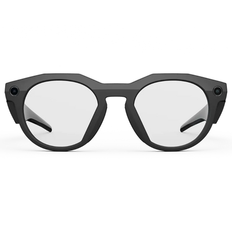 Oakley Meta HSTN Ai Glasses in Black / Clear