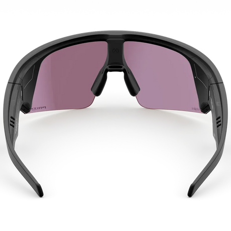 Oakley Meta Vanguard AI Glasses in Black | Prizm Transitions Ember, view 2