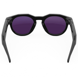 Oakley Meta HSTN Ai Glasses in Black / Clear to Amethyst Transitions, view 3