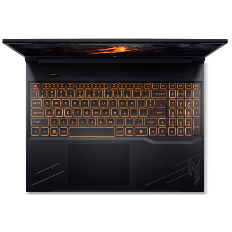 Acer Nitro V 16 Gaming Laptop, 16" WUXGA IPS 165Hz Display, Intel Core i7-14650HX, 16GB RAM, 512GB SSD, GeForce RTX 4050 6GB Graphics, English-Arabic K/B, Win11, Black