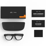 Oakley Meta HSTN Ai Glasses in Black / Clear, view 5