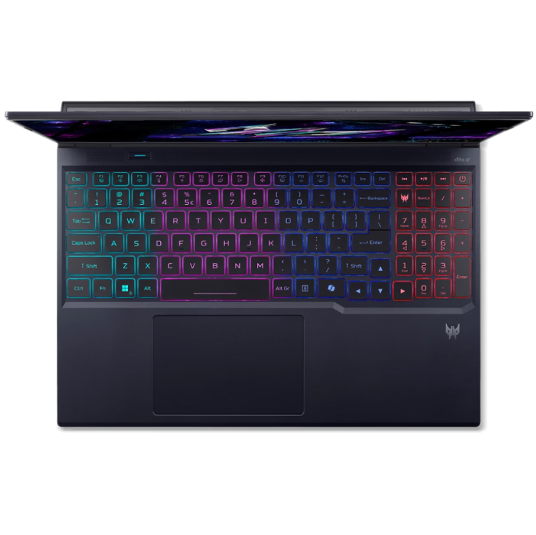 Acer Predator Helios Neo 16 AI Gaming Laptop, 16" OLED 240Hz Display, Intel Core Ultra 9 275HX, 64GB RAM, 2TB SSD, NVIDIA GeForce RTX 5070 Ti 12GB, ENG K/B, Win11, Black