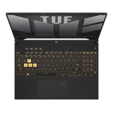 ASUS TUF F15 Gaming Laptop, 15.6" FHD 144Hz IPS Display, Intel Core i5-12500H, 16GB/512GB, NVIDIA RTX 3050 4GB GPU, ENG-ARB Keyboard, No OS, Gray