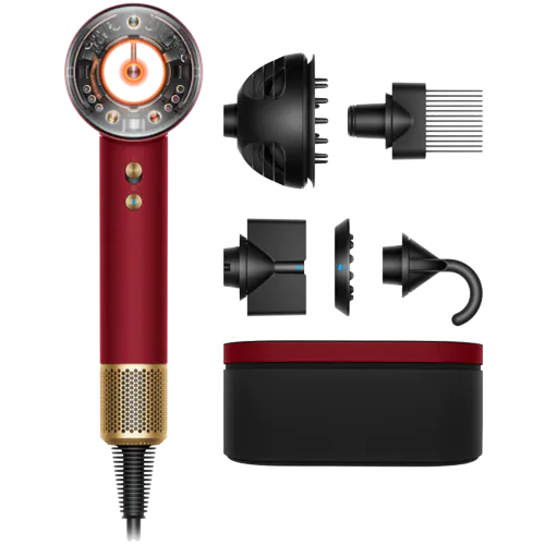 Dyson Supersonic Nural™ Hair Dryer (Red Velvet/Gold)