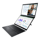 ASUS Zenbook DUO Laptop, Dual 14” OLED 3K 120Hz Touch Display, Intel Core Ultra 9 285H, Intel Arc Graphics, 32GB RAM, 1TB SSD, Windows 11, English Keyboard, Inkwell Gray