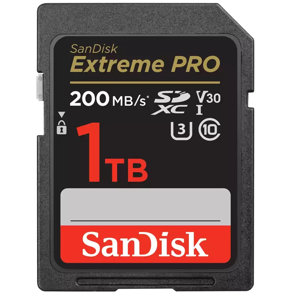 SanDisk Extreme PRO SDHC™ And SDXC™ UHS-I Card - 1TB Memory Card