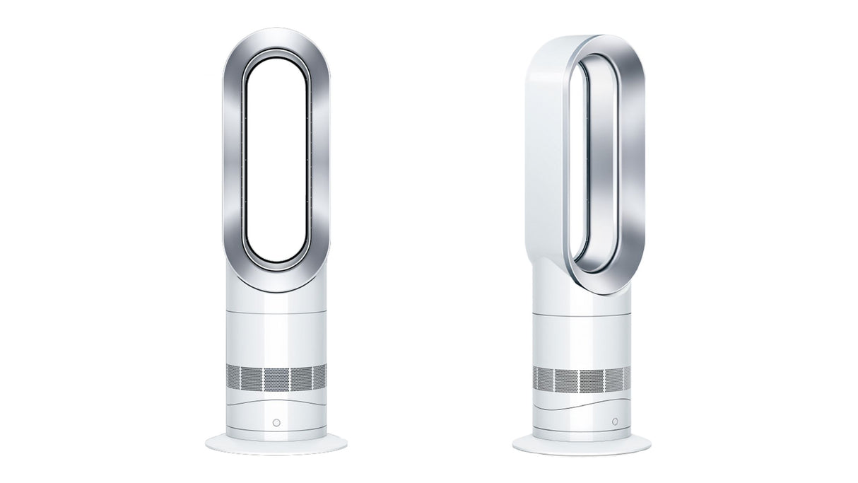 Dyson Hot+Cool™ Jet Focus AM09 fan heater (White/Nickel)