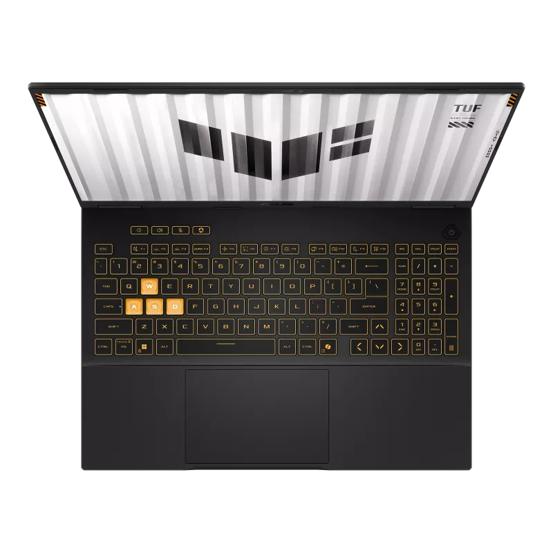 ASUS TUF Gaming Laptop F16 FX608JMR, 16" WUXGA IPS 165Hz Display, Intel Core i7-14650HX, 16GB RAM, 512GB SSD, GeForce RTX 5060 8GB GPU, English K/B, Win11, Jaeger Gray