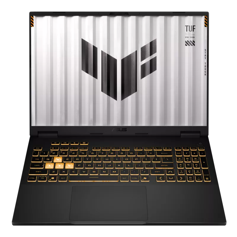 ASUS TUF Gaming Laptop F16 FX608JMR, 16" WUXGA IPS 165Hz Display, Intel Core i7-14650HX, 16GB RAM, 512GB SSD, GeForce RTX 5060 8GB GPU, English K/B, Win11, Jaeger Gray