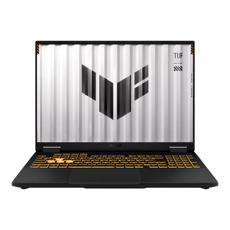 ASUS TUF Gaming Laptop F16 FX608JMR, 16" WUXGA IPS 165Hz Display, Intel Core i7-14650HX, 16GB RAM, 512GB SSD, GeForce RTX 5060 8GB GPU, English K/B, Win11, Jaeger Gray
