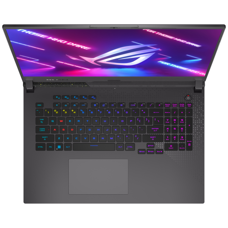 ASUS ROG Strix G17 (2023) G713PV Gaming Laptop, 17.3" FHD 144Hz Display, AMD Ryzen 9 7845HX, 16GB RAM, 1TB SSD, 8GB NVIDIA RTX 4060, 4-Zone Backlit ENG-ARB K/B, Win 11, Gray