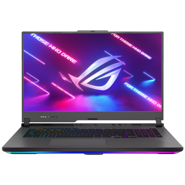 ASUS ROG Strix G17 (2023) G713PV Gaming Laptop, 17.3" FHD 144Hz Display, AMD Ryzen 9 7845HX, 16GB RAM, 1TB SSD, 8GB NVIDIA RTX 4060, 4-Zone Backlit ENG-ARB K/B, Win 11, Gray
