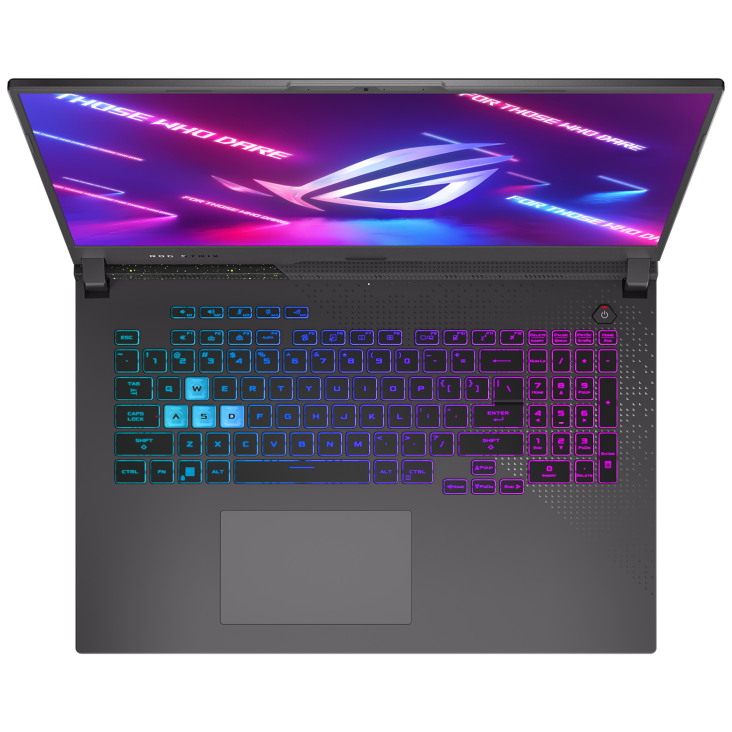 ASUS ROG Strix G17 (2023) G713PV Gaming Laptop, 17.3" FHD 144Hz Display, AMD Ryzen 9 7845HX, 16GB RAM, 1TB SSD, 8GB NVIDIA RTX 4060, 4-Zone Backlit ENG-ARB K/B, Win 11, Gray