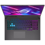 ASUS ROG Strix G17 (2023) G713PV Gaming Laptop, 17.3" FHD 144Hz Display, AMD Ryzen 9 7845HX, 16GB RAM, 1TB SSD, 8GB NVIDIA RTX 4060, 4-Zone Backlit ENG-ARB K/B, Win 11, Gray