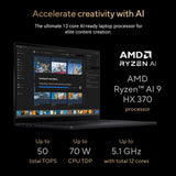 ASUS ProArt P16 Laptop (H7606) Copilot+ PC AMD Ryzen AI 9 RTX 5090 64GB 4TB 16.0" Touch screen 4K OLED English-Arabic K/B, Win11Home, Nano Black
